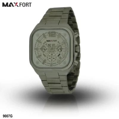 ساعت مردانه مکس فورتMAXFORT مدل 9006G بند استیل