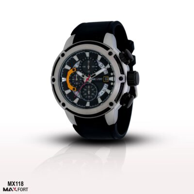 ساعت اسپرت مردانه مکس فورت MAXFORT مدل MX118 قاب طوسی